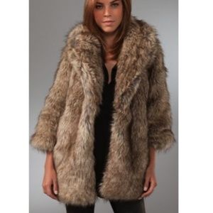Barneys x Burning Torch Faux Fur Jacket